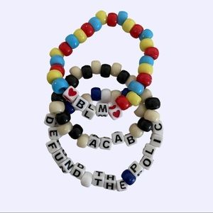 blm kandi bracelet pack - for blm charity